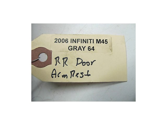 2006-2009 INFINITI M45 M35 OEM RIGHT REAR DOOR PANEL ARMREST GRAB HANDLE