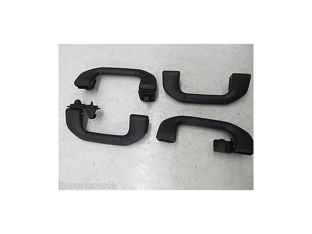 2010-2013 MERCEDES E350 W212 OEM BLACK ROOF GRAB HANDLES SET OF 4 