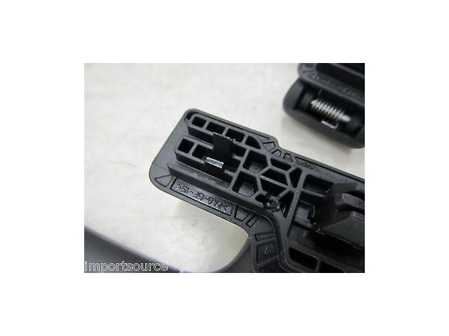 2010-2013 MERCEDES E350 W212 OEM BLACK ROOF GRAB HANDLES SET OF 4 