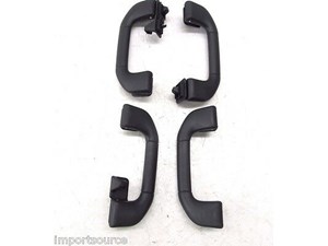 2010-2013 MERCEDES E350 W212 OEM BLACK ROOF GRAB HANDLES SET OF 4 