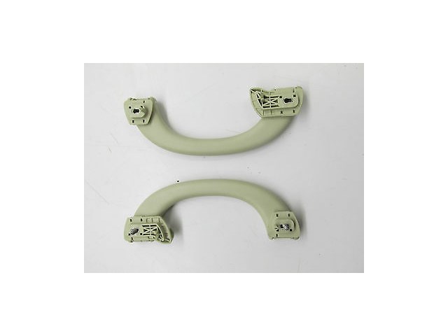 2003-2006 MERCEDES BENZ E500 W211 OEM GRAB HANDLE SET OF 4 ROOF TAN COLOR