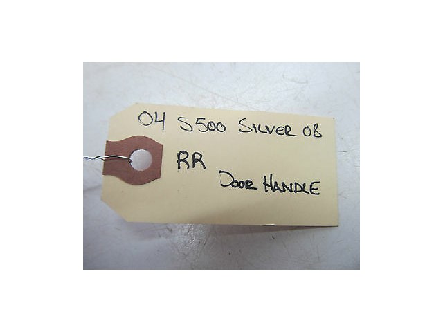 2003-2006 MERCEDES BENZ S500 W220 OEM RIGHT REAR BACK DOOR PANEL GRAB HANDLE
