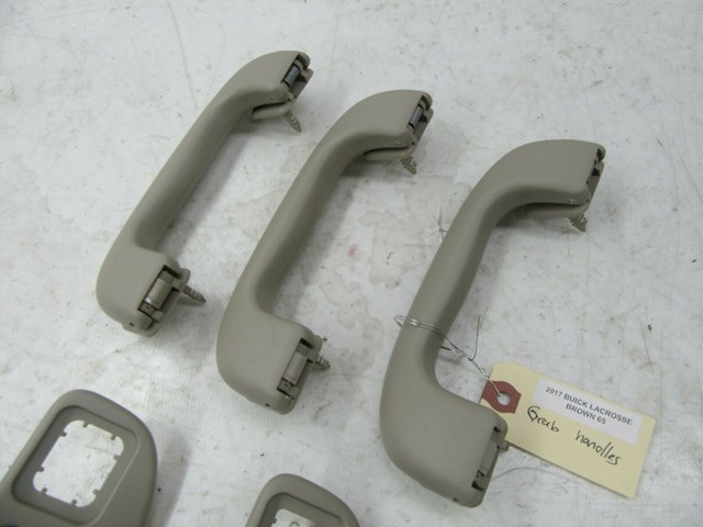 2017-2019 BUICK LACROSSE OEM SET OF INTERIOR GRAB HANDLES WITH MAP LIGHTS