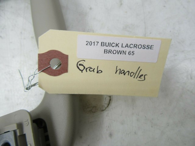 2017-2019 BUICK LACROSSE OEM SET OF INTERIOR GRAB HANDLES WITH MAP LIGHTS