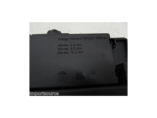 2003-2005 BMW Z4 E85 OEM RIGHT FRONT UNDER DASH FUSE BOX RELAYS 837811304
