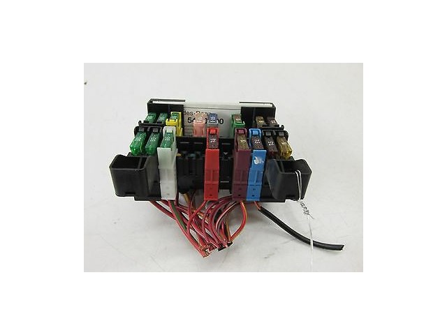 2006-2009 MERCEDES CLS500 W219 OEM LEFT FRONT INBOARD FUSE BOX W/ GUIDEBOOK