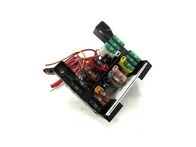 2003-2005 MERCEDES E320 WAGON W211 OEM LEFT DASH FUSE BOX JUNCTION W/ INFO PAGE