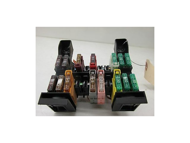 2003-2005 MERCEDES E320 WAGON W211 OEM LEFT DASH FUSE BOX JUNCTION W/ INFO PAGE