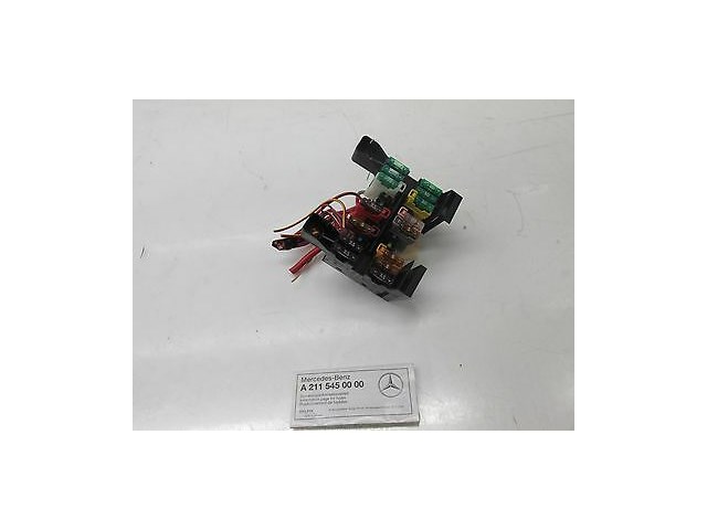 2003-2005 MERCEDES E320 WAGON W211 OEM LEFT DASH FUSE BOX JUNCTION W/ INFO PAGE