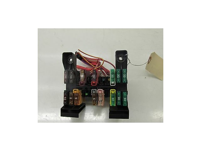 2003-2005 MERCEDES E320 WAGON W211 OEM LEFT DASH FUSE BOX JUNCTION W/ INFO PAGE