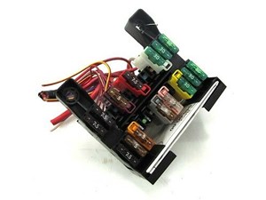 2003-2005 MERCEDES E320 WAGON W211 OEM LEFT DASH FUSE BOX JUNCTION W/ INFO PAGE