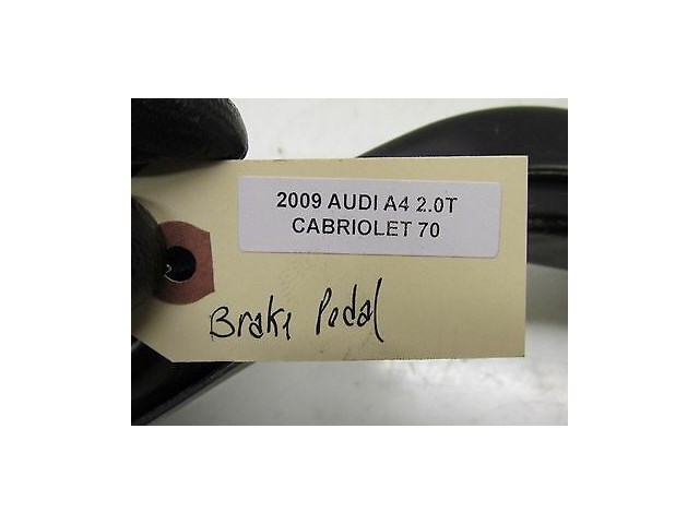 2009 AUDI A4 CABRIOLET 2.0T OEM BRAKE PEDAL ASSEMBLY 