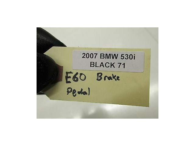2006-2007 BMW 530I E60 OEM LEFT FRONT FLOOR BRAKE PEDAL ASSEMBLY 6769221