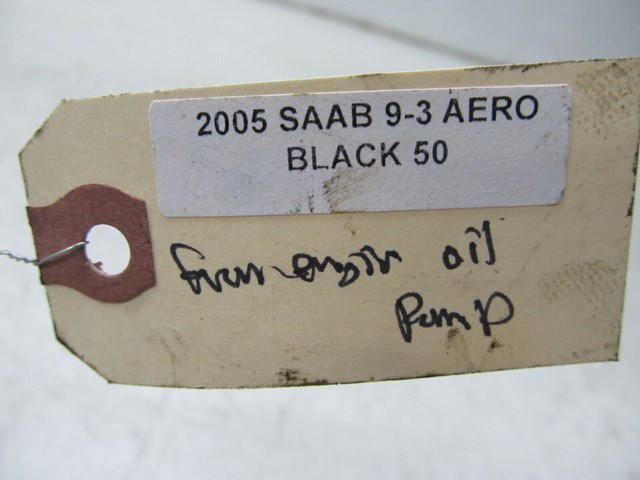 2004-2011 SAAB 9-3 OEM FRONT ENGINE OIL PUMP HOUSING 