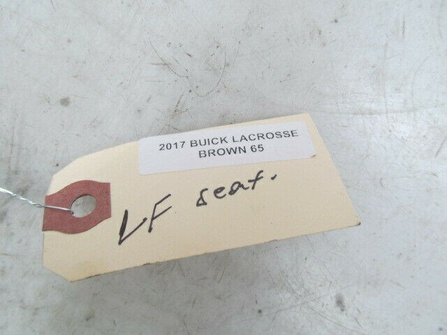 2017-2019 BUICK LACROSSE OEM LEFT FRONT DRIVER SIDE SEAT SWITCH TRIM 