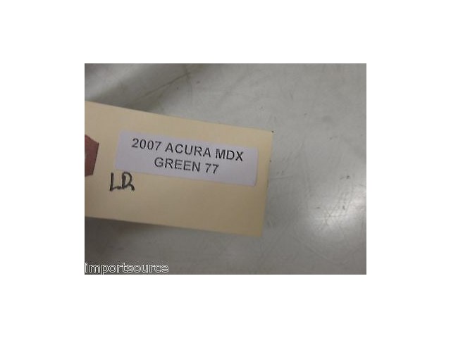 2007-2009 ACURA MDX OEM LEFT REAR DRIVERS SIDE DOOR WEATHER SEAL TRIM 