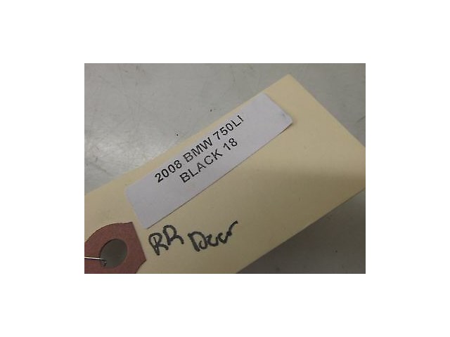 2006-2008 BMW 750LI E66 E65 OEM RIGHT REAR DOOR WINDOW WEATHER SEAL TRIM 