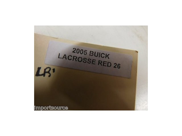 2005-2009 BUICK LACROSSE OEM LEFT REAR DOOR INTERIOR WEATHER SEAL TRIM