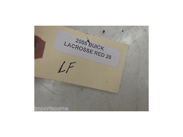 2005-2009 BUICK LACROSSE OEM LEFT FRONT DOOR WINDOW WEATHER SEAL TRIM 