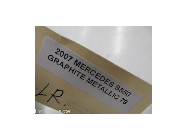 2007-2009 MERCEDES S550 W221 OEM LEFT REAR DOOR WEATHER SEAL PROTECTIVE EDGE