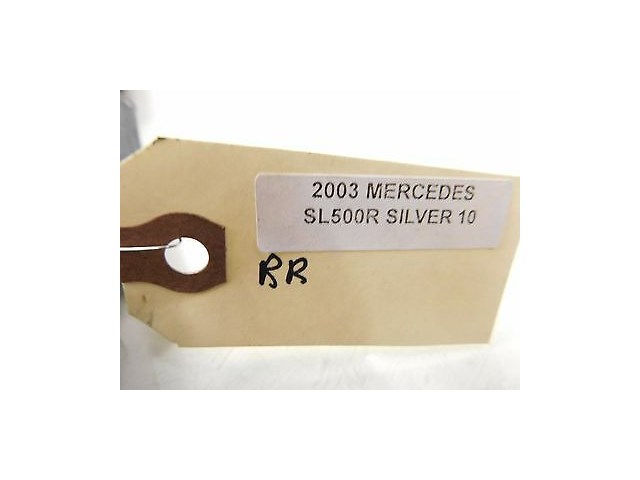 2003-2006 MERCEDES BENZ SL500R R230 OEM RIGHT REAR INTERIOR WINDOW WEATHER SEAL