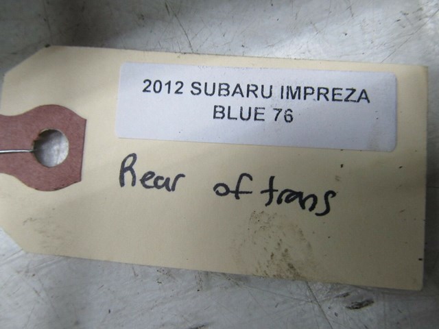 2010-2014 SUBARU IMPREZA 2.0 OEM REAR OF TRANSMISSION CASE 