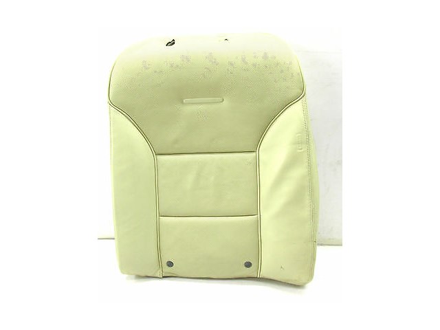2004-2006 AUDI A8 L QUATTRO D3 OEM LEFT REAR SEAT UPPER SKIN LEATHER LIGHT BEIGE