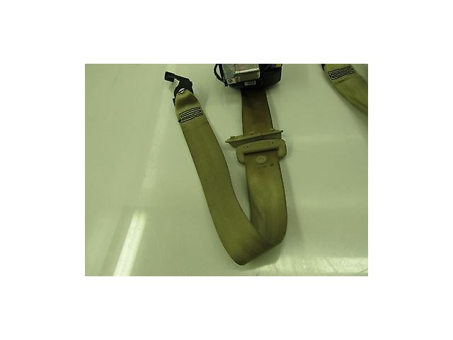  2004-2006 AUDI A8 L QUATTRO D3 OEM REAR SEAT BELT SET COMPLETE BEIGE COLOR