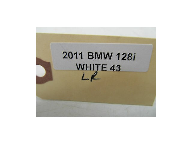 2011-2013 BMW 128i E82 OEM LEFT REAR SEAT RELEASE HANDLE WITH LOCK LATCH