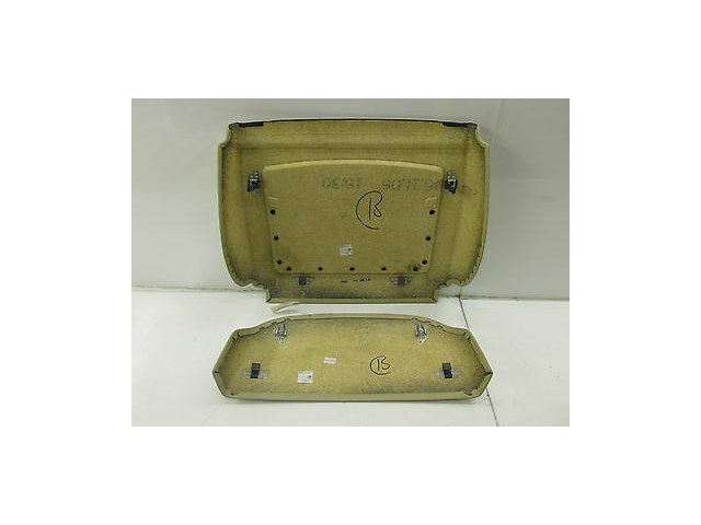 2006-2007 BMW 530I E60 OEM RIGHT FRONT UPPER REAR SEAT COVER PANEL POCKET TRIM