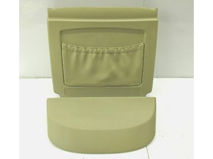 2006-2007 BMW 530I E60 OEM RIGHT FRONT UPPER REAR SEAT COVER PANEL POCKET TRIM