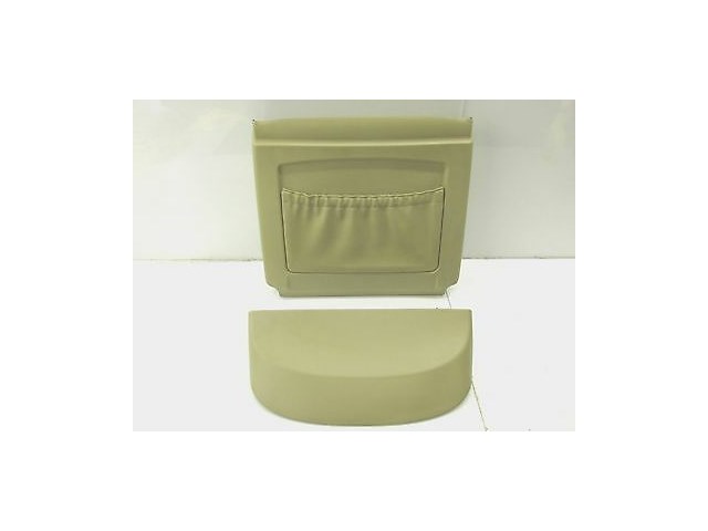 2006-2007 BMW 530I E60 OEM LEFT FRONT UPPER REAR SEAT COVER PANEL POCKET TRIM