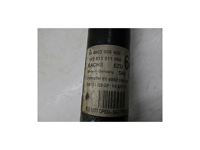 2008-2013 VOLKSWAGEN GTI MK6 OEM LEFT REAR DRIVER SIDE SHOCK STRUT 1K0512011