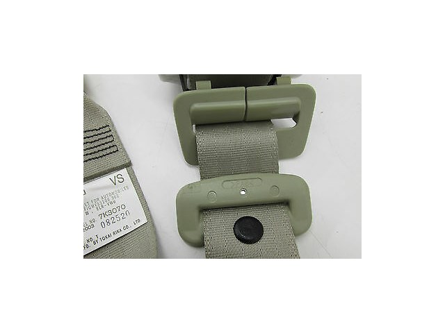 2003-2004 INFINITI G35 SEDAN OEM LEFT SIDE REAR SEAT BELT ASSEMBLY TAN COLOR