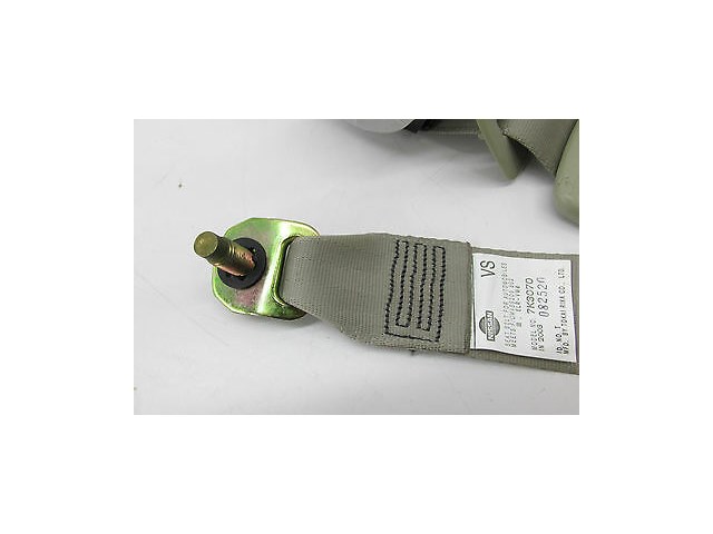 2003-2004 INFINITI G35 SEDAN OEM LEFT SIDE REAR SEAT BELT ASSEMBLY TAN COLOR