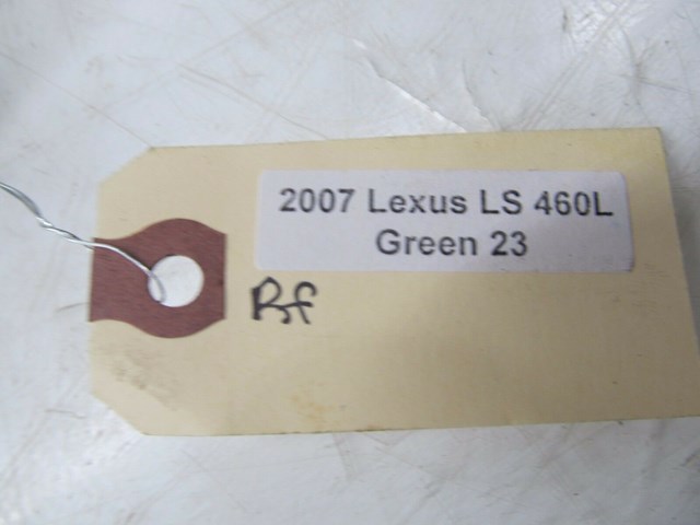 2007-2009 LEXUS LS460L XF40 OEM RIGHT REAR SEAT BELT BUCKLE RECEIVER PAIR