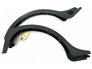 2005-2007 MERCEDES BENZ C230 W203 OEM TRUNK SUPPORT HINGE COVERS PAIR OF 2