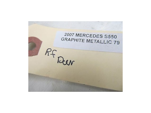 2007-2009 MERCEDES S550 W221 OEM RIGHT FRONT DOOR WEATHER SEAL PROTECTIVE EDGE  