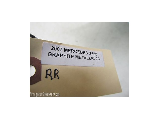 2007-2009 MERCEDES S550 W221 OEM RIGHT REAR SEAT  COVER TRIM 