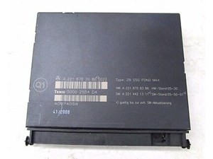 2007-2009 MERCEDES S600 W221 OEM REAR SEAT CONTROL MODULE A2218702086