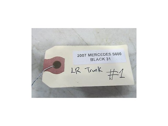 2007-2009 MERCEDES S600 W221 OEM LEFT REAR SEAT CONTOUR CONTROL UNIT #1