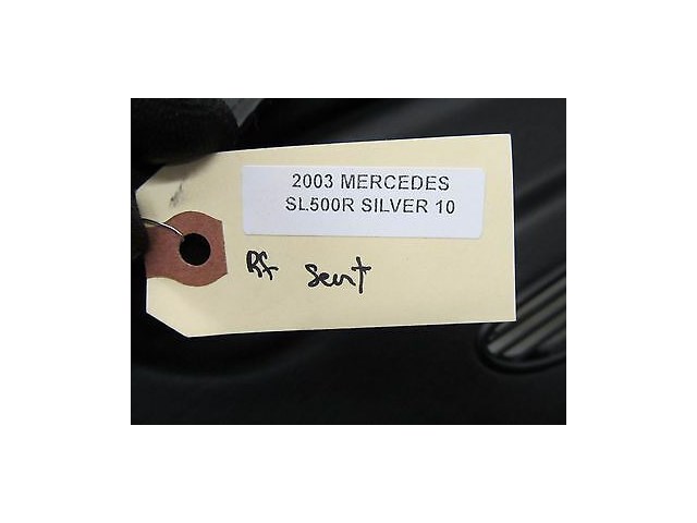 2003-2006 MERCEDES BENZ SL500R R230 OEM RIGHT FRONT REAR SEAT BACK COVER PANEL