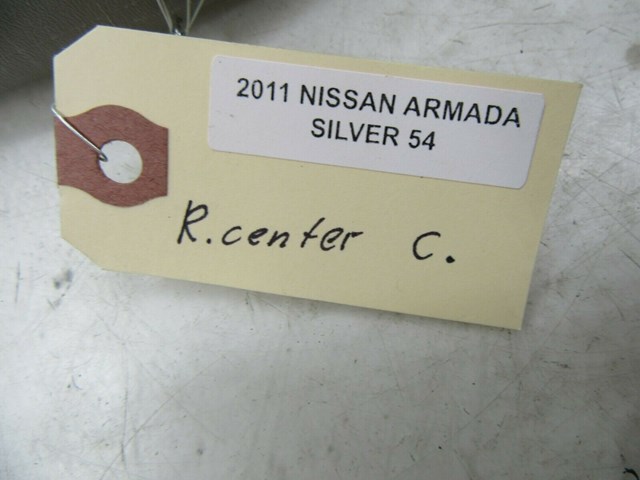 2004-2015 NISSAN ARMADA OEM RIGHT REAR PASSENGER SIDE C PILLAR GRAB HANDLE GRAY