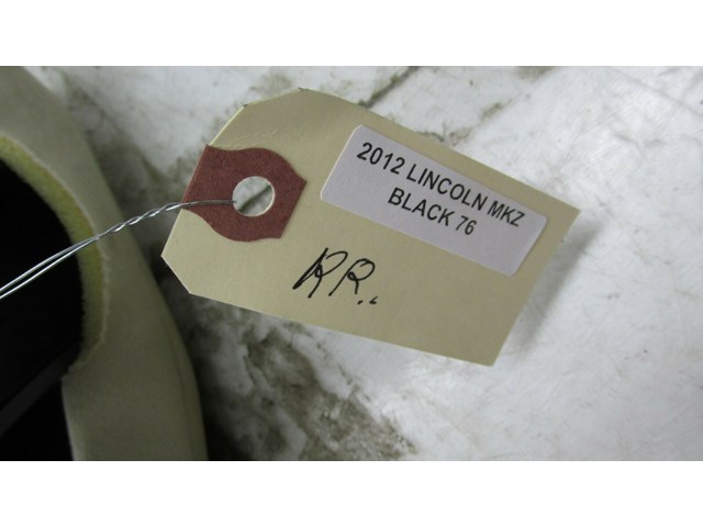 2010-2012 LINCOLN MKZ OEM RIGHT REAR SEAT SIDE BOLSTER 