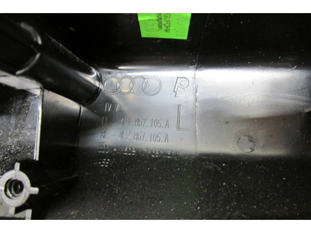 2005-2008 AUDI A6 C6 OEM LEFT FRONT DOOR PANEL GRAB HANDLE WINDOW SWITCH TRIM