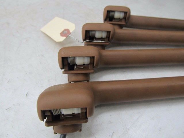2004-2008 AUDI A8L W12 OEM INTERIOR ROOF GRAB HANDLE SET (4)