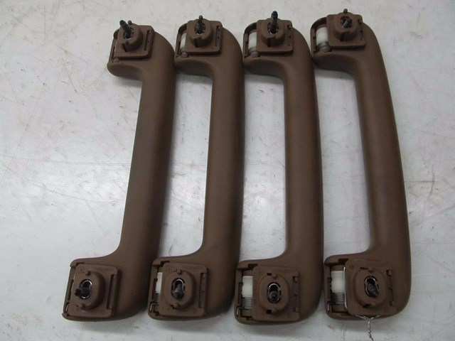 2004-2008 AUDI A8L W12 OEM INTERIOR ROOF GRAB HANDLE SET (4)