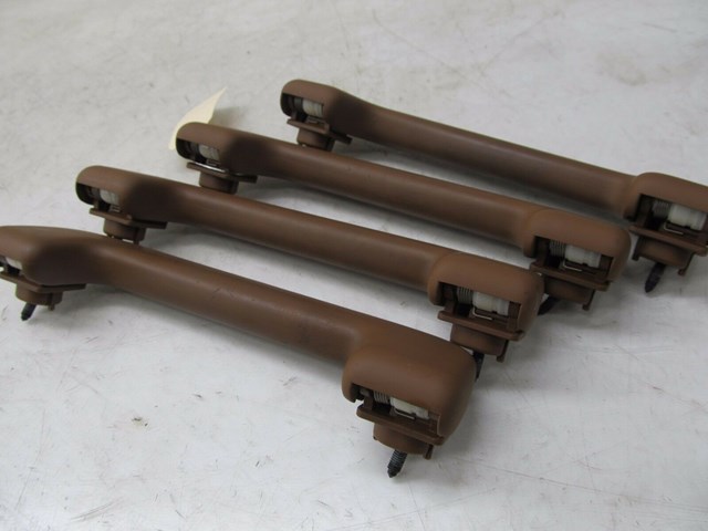 2004-2008 AUDI A8L W12 OEM INTERIOR ROOF GRAB HANDLE SET (4)