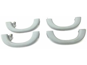 2003-2005 MERCEDES BENZ E320 W211 OEM GRAB HANDLE SET OF FOUR ROOF GRAY COLOR