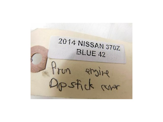 2009-2015 NISSAN 370Z COUPE OEM ENGINE OIL DIPSTICK GUIDE TUBE